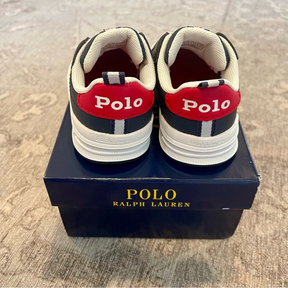 Polo Ralph Lauren Baby - Heritage Court II Toddler Slip-ons - Toddler Boys Sz 6T - Picture 3 of 5